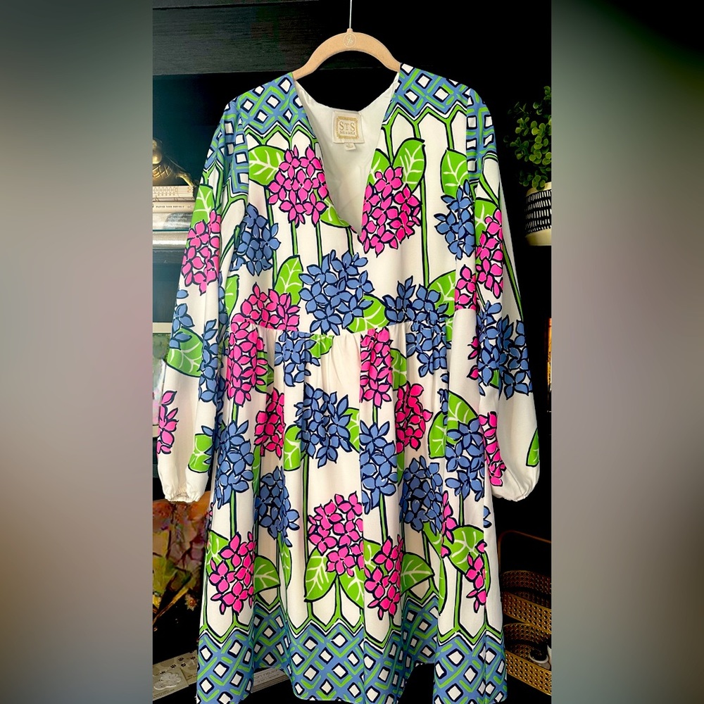 Sail to Sable Floral Tunic Dress